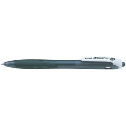 Stylo à bille RexGrip Begreen, rétractable, noir