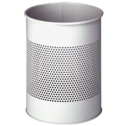 Corbeille METAL, ronde,15 litres