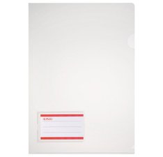 Pochette Transparente, porte-étiquette, A4