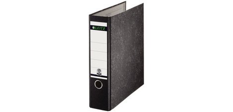 Leitz cardboard binder, A4, 80 mm, black
