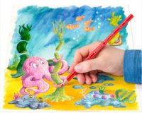 Crayon aquarelle Noris, étui carton de 12