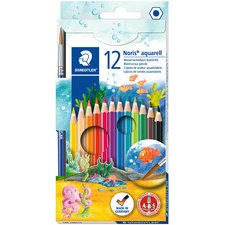 Crayon aquarelle Noris, étui carton de 24