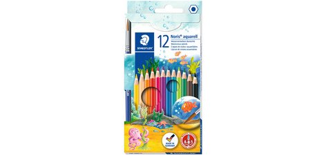 Crayon aquarelle Noris, étui carton de 24