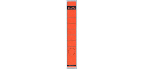 Etiquette pour dos de classeur, 39 x 285 mm, rouge