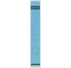 Rugetiket Leitz smal/lang 39x285mm zelfklevend blauw