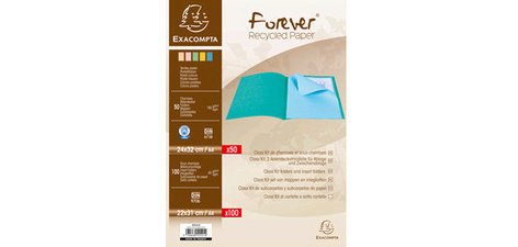 Lot de 50 chemises FOREVER + 100 sous-chemises