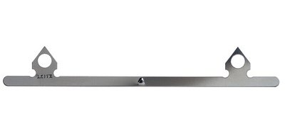 pendants pour brochures, en métal , argent
