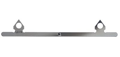 pendants pour brochures, en métal , argent