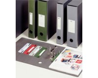 Relieur à lamelle, 35 x 158 mm, film transparent PP