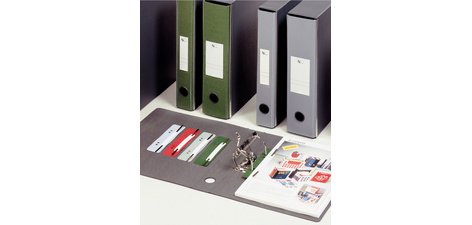 Relieur à lamelle, 35 x 158 mm, film transparent PP