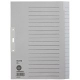 Intercalaires en papier naturel, uni, A4 extra-large