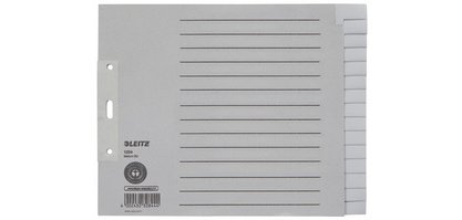 Intercalaires en papier naturel, uni, A4, 20 touches