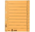 Intercalaires, format A4 extra large,en carton manille