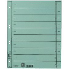 Intercalaires, format A4 extra large,en carton manille