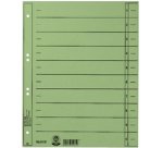 Intercalaires, format A4 extra large,en carton manille