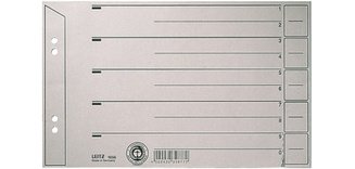 Intercalaires, format A5 paysage, carton solide