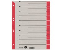 Tabbladen, extrabreed A4-formaat, stevig karton, 100 stuks