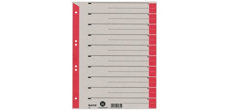 Tabbladen, extrabreed A4-formaat, stevig karton, 100 stuks