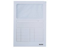 Window folder A4 size cardboard 160 g/m²
