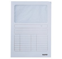 Window folder A4 size cardboard 160 g/m²