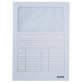 Window folder A4 size cardboard 160 g/m²