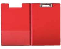 Porte-bloc à pince avec rabat, A4, couverture PP