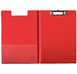 Porte-bloc à pince avec rabat, A4, couverture PP