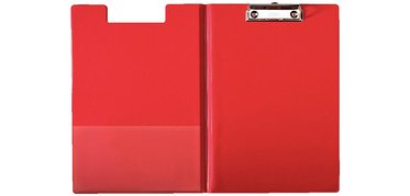 Porte-bloc à pince avec rabat, A4, couverture PP
