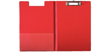 Porte-bloc à pince avec rabat, A4, couverture PP