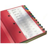 Sorteermap Deskorganizer Color, A4-formaat, 1-24/A-Z