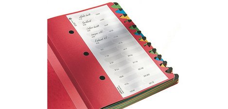 Trieur Deskorganizer Color, A4, 1-24/A-Z