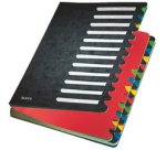 Trieur Deskorganizer Color, format A4, 1- 12, noir