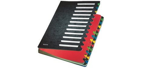 Trieur Deskorganizer Color, format A4, 1-24/A-Z, noir