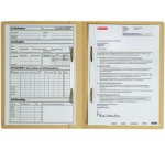 Chemise double pli, carton manila, format A4, chamois