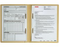 Chemise double pli, carton manila, format A4, chamois