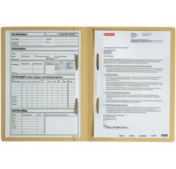 Chemise double pli, carton manila, format A4, chamois