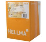 Sticks de sucre roux, dans un présentoir en carton