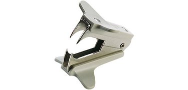Staple remover, gray