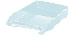 Corbeille à courrier Elegant, A4, polystyrène, transp.