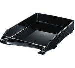 Elegant letter tray, A4, polystyrene, transparent.