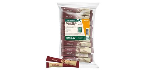 Stick de sucre, dans un sachet plastique