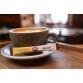 Sticks de mousse à café, dans un présentoir en carton