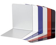 Serre-livres avec protection des surfaces, noir
