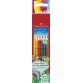 Kleurpotloden FABER-CASTELL Colour GRIP - etui van 6 stuks
