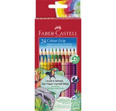 Crayons de couleur Faber Castell 2001 étui de 24 pièces assorti