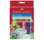 FABER-CASTELL Crayons de couleur Colour GRIP, étui de 48