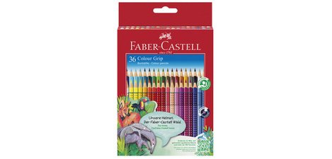 FABER-CASTELL Crayons de couleur Colour GRIP, étui de 48