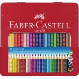 Kleurpotloden FABER-CASTELL Colour GRIP - etui van 24 stuks