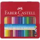 FABER-CASTELL Crayons de couleur Colour GRIP, étui de 24