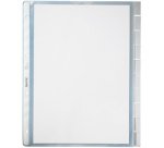 Pochettes intercalaires, en blanc, A4, PP,10 touches